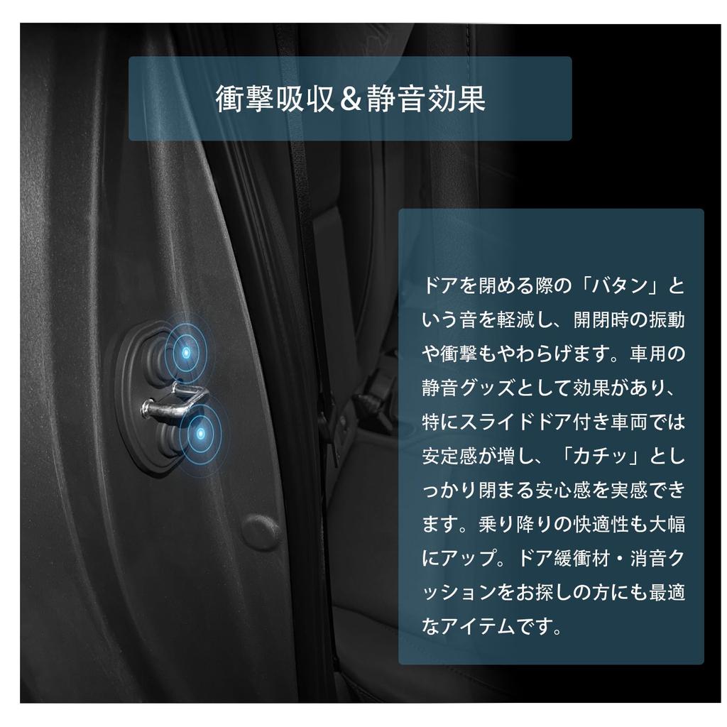 KEGILUH Car Door Lock Cover, Moving Canvas, Compatible with LA850S / LA860S / LA800S