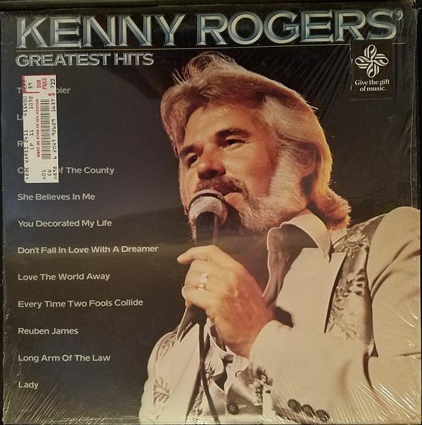 

LP Record KENNY ROGERS - Greatest Hits LOO1072 Liberty 1980 US Rock Used