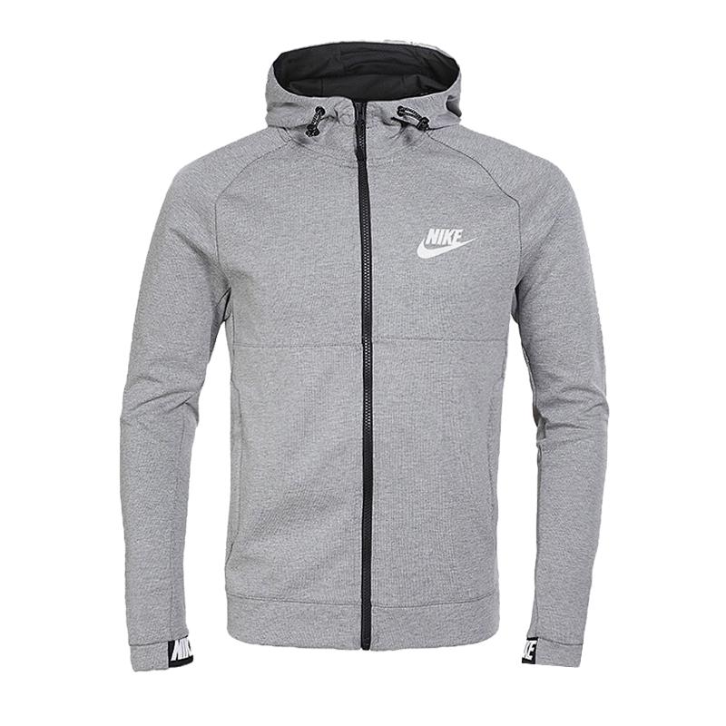 Nike Windproof Quick-Dry Hooded Zip-Up Casual Jacket Men jackets 861743-063 L