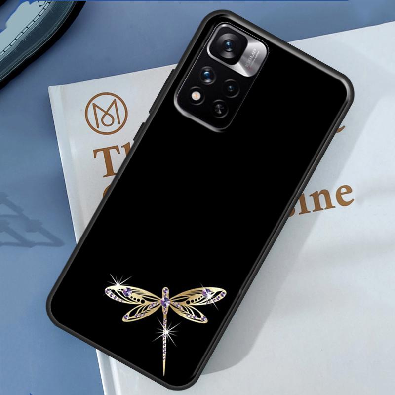 Dragonfly Animal Art Case For Xiaomi Redmi Note 14 13 Pro 12 11 9 10 9S 10S 11S 12S Redmi 13C 10C 12C 14C Cover