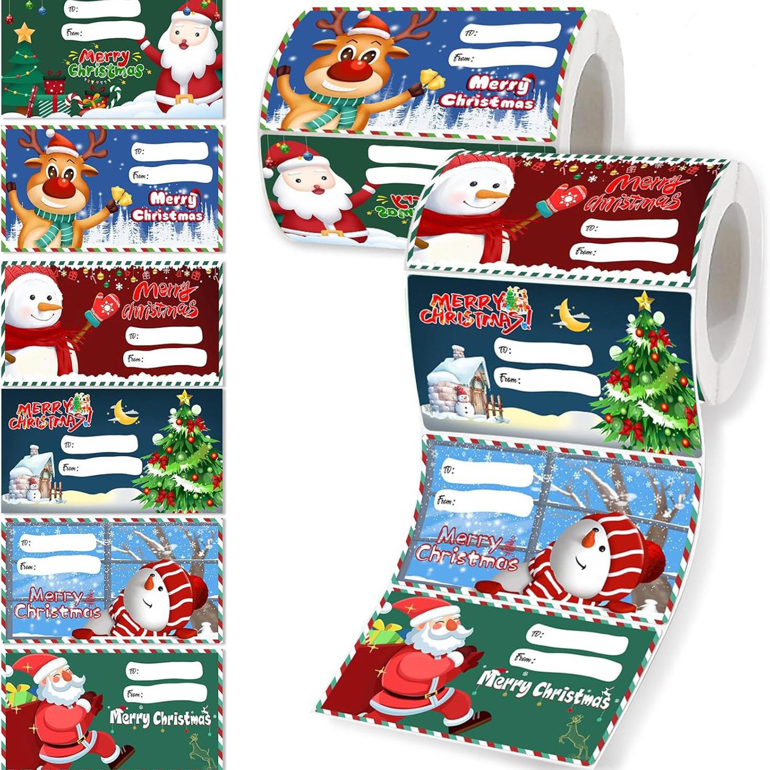 50-300Pcs High-Quality Colorful High-Quality Christmas High-Quality Lantern High-Quality Stickers High-Quality Party High-Quality Christmas