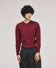 SIGNATURE Crop V-Neck Knit [Wine]