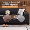 Special-Shaped Chenille Sofa Cushion, Universal In All Seasons, Modern Light Luxury Straight-Row Sofa, One-Piece Non-Slip Seat Cushion