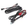2m Switch Wiring Harness with DT Interface Water Resistance Black for LED Car Spotlights 40A 12V