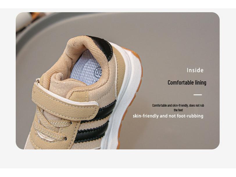 Lekkie buty sportowe dla chłopców i dziewcząt, oddychająca skóra, idealne dla maluchów uczących się chodzić, doskonałe na wiosnę i jesień.