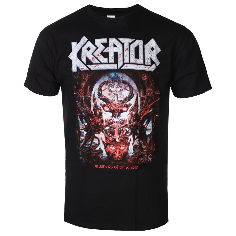 T-shirt in Cotone Grafica Retro Kreator Unisex Manica Corta Estiva Marca di Moda Tee Lusso Casual Vintage Tees