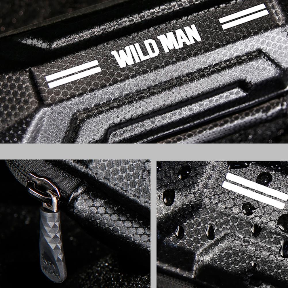 WILD MAN Mountainbike Reparaturwerkzeug Set Tasche Stoßdämpfung Einfache Installation Fahrrad Flaschenhalter Hartschalen Werkzeugpaket