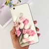 For Huawei P8 Lite 2017 Case Honor 8 Lite Popular Flowers Cartoon Cover Soft Silicone Phone Cases For Huawei P9 Lite 2017 Bumper
