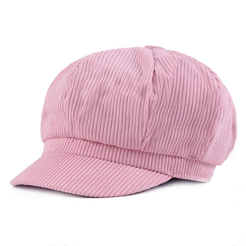 Beret Women Newsboy Cap Vintage Beret Painter Hat Winter Hats For Women Men Octagonal Caps Female Bone Solid Color Casual