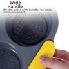 Non-stick Hamburger Bun Mold Heat Resistant Burger Bun Maker Reusable Oven Baking Plate  Household