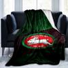 Coperta con Design del Logo dei Rabbit NRL Adatta per Divani, Letti, Uffici e Campeggio - Regalo Perfetto per Halloween Natale