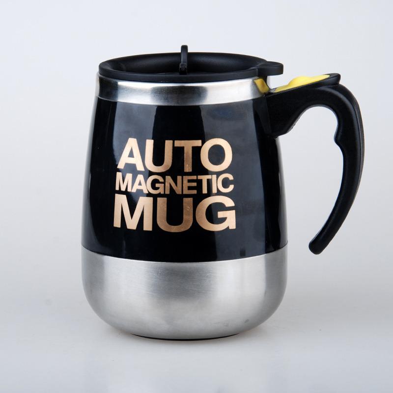 Stainless Steel USB Rechargeable Automatic Magnetic Stirring Mug