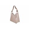 Longchamp Le Foulonne 29 Layered Leather Shoulder Bag Women shoulder bag Gray-Brown 10155021P55