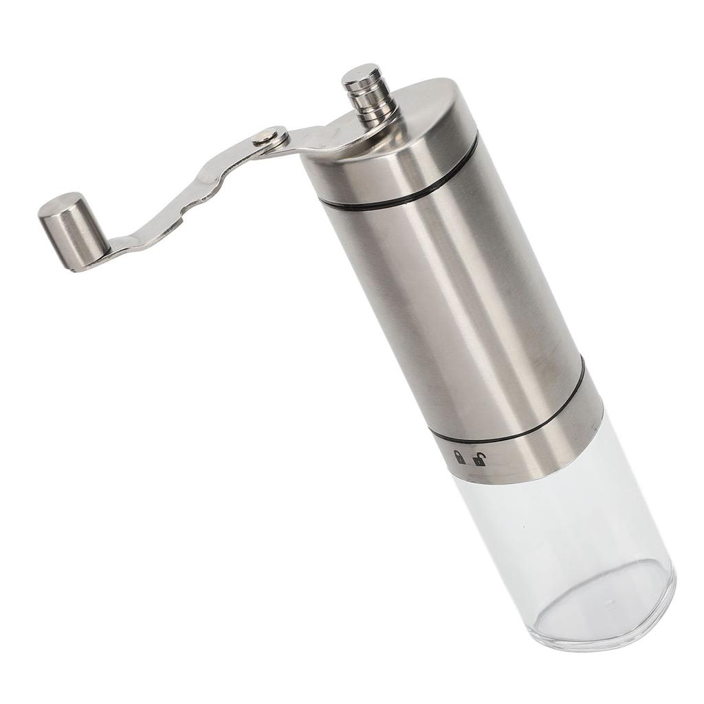 Manual Coffee Grinder 40g Stainless Steel ABS Ceramic Durable Coarse Medium Fine Easy Operation