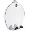 Fogless Shower Mirror for Shaving with Strong Suction Cup Shatterproof Shaving and Makeup Mirror for Bathroom
