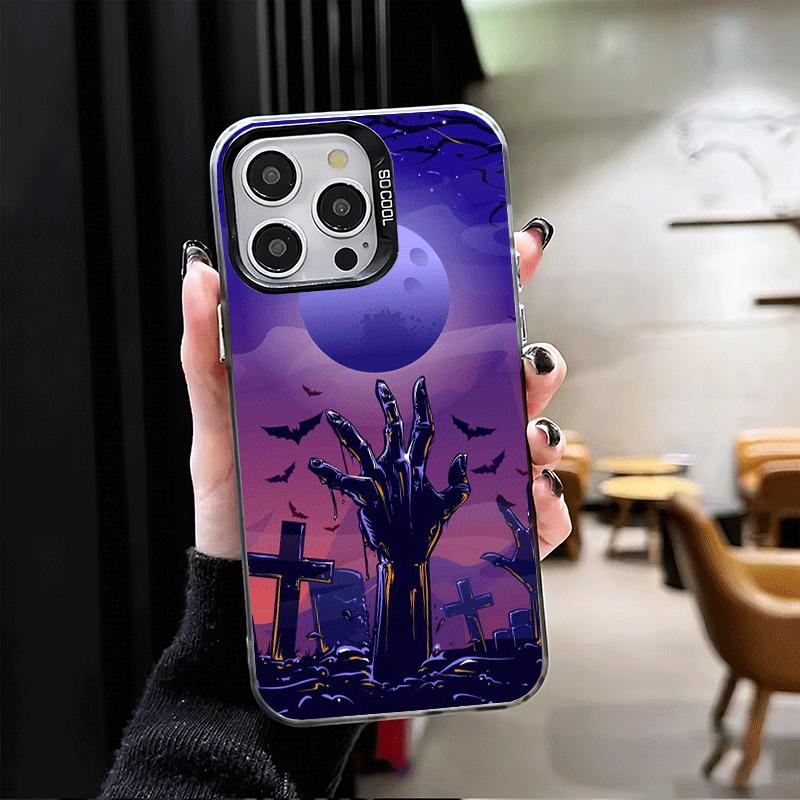 Gothic Vampire Scarlet Art Soft Phone Case for iPhone 15 16 17 Pro Max 17Air 16E 14 Plus 13 12 Mini Shockproof Cover Back Shell