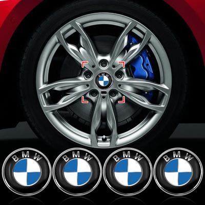 4Pcs 60MM Car Wheel Center Hub Cap Car Accessories for M Performance E53 E60 E61 E62 E70 E71 E83 E84 E87 X2 X3 X4 X5 X6