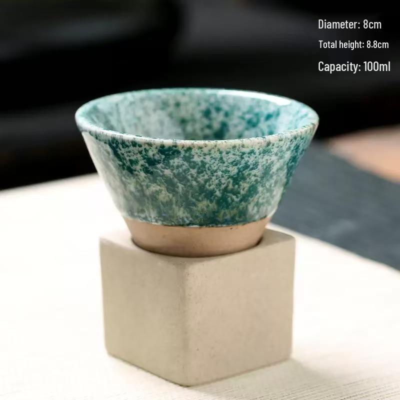 Japanese Retro Ceramic Latte Art Mug