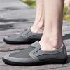Mesh men's casual shoes Breathable and comfortable Slip on loafer Driving daily office Outdoor leisure walking men's shoes
