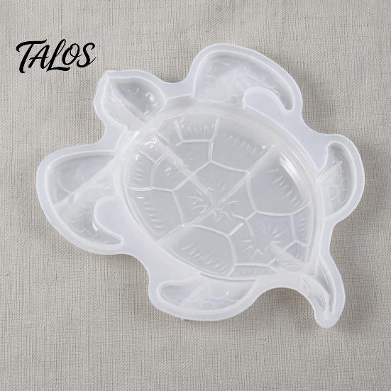 Ocean Themed Resin Art Large Sea Turtle Mold, 3D Silicone Mold for Epoxy Casting, Detailed Marine DIY Animal Molds Wall Hanging Decoration,