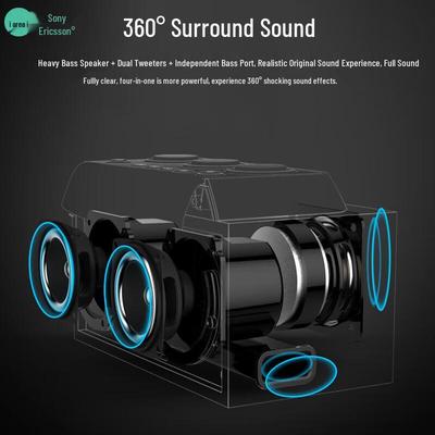 Soyea S68 Multifunctional Bluetooth Speaker CN Plug (adapter Included)