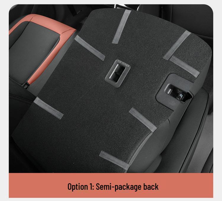 Qiyuan A07 Universal Leather Car Seat Cushion - All-Season Comfort