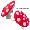 Kreatywny Oversize Kapelusz Grzyb Dla Kobiet Mężczyzn Unisex Nakrycie Głowy do Odgrywania Ról Kapelusz Akcesoria do Kostiumu na Imprezę Halloweenową