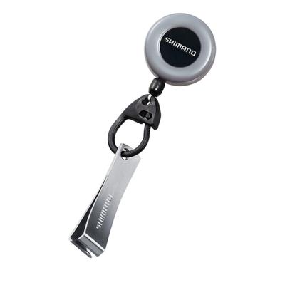 SHIMANO Angelrolle R mit Schnurschneider hellgrau Pin-on PI-012R