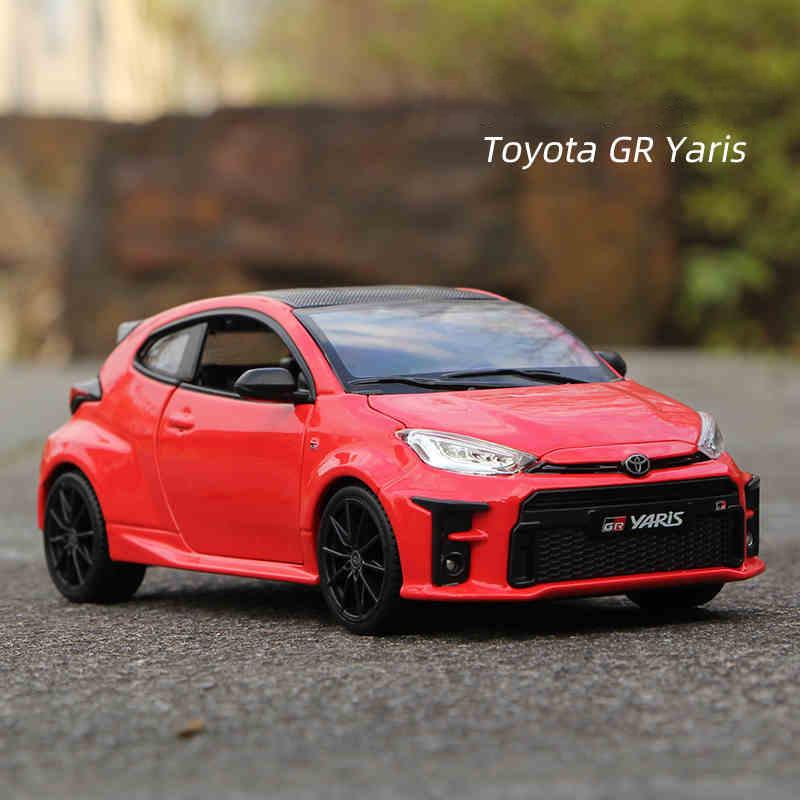 Maisto 1:24 Toyota GR Yaris Alloy Car Diecasts & Toy Vehicles Car Model Miniature Scale Model Car For Children