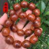 Thuja Aged Material Jujube 1.2x1.8x2.0 High Oil Density Milky Fragrance Buddha Beads Bracelet
