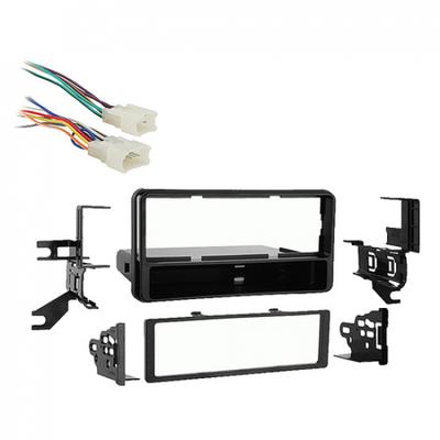 Fits Toyota FJ Cruiser 2007-2010 Single DIN Harness Radio Tall Dash Kit