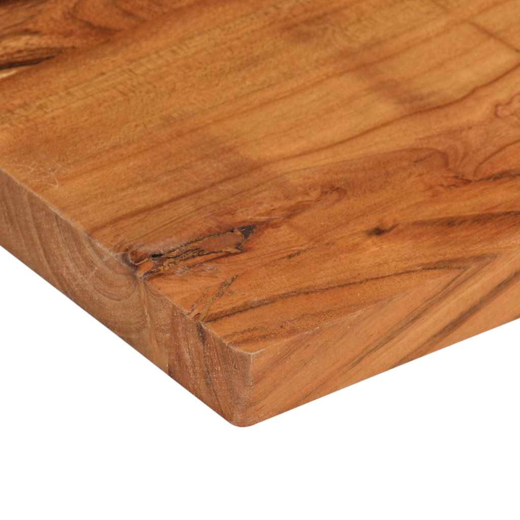 Tabletop 100x70x2.5 cm Rectangular Solid Acacia Wood