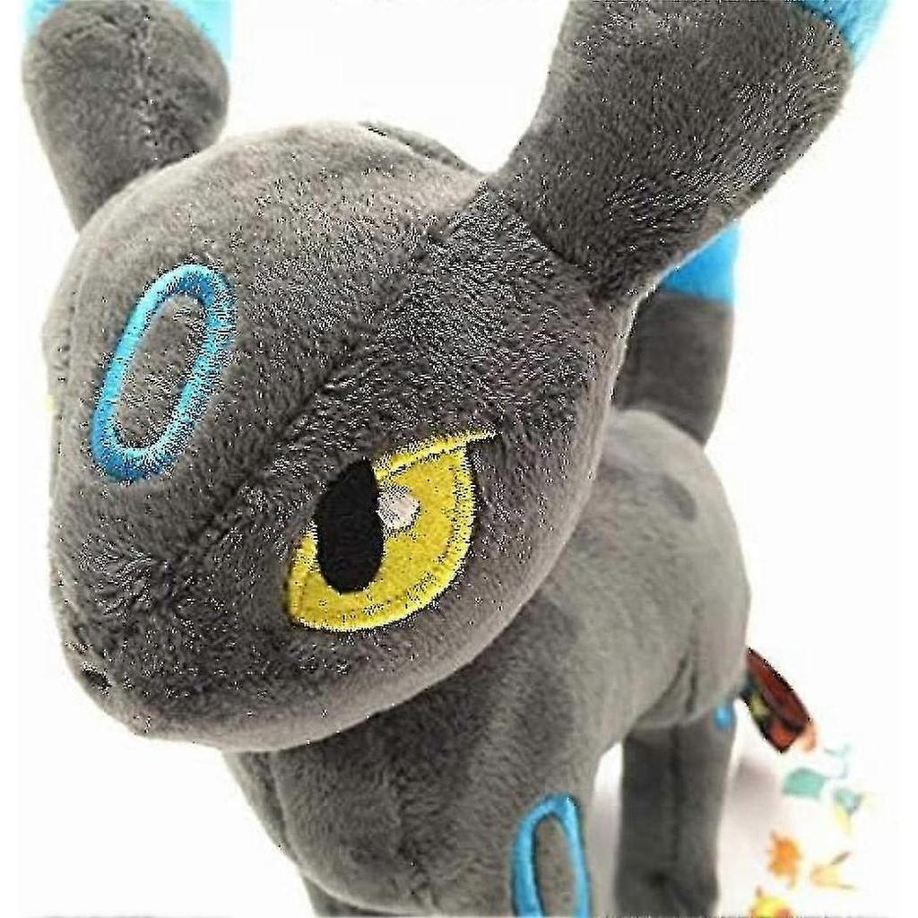25-26 Stehend Glänzendes Umbreon Evoli Entwicklung Plüschtier - Hochwertiges Cartoon-Tier-Spielzeug