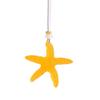 Holiday Starfish Necklace Resin Starfish Pendant Necklace Adjustable String Coastal Necklace for Women Girls Summer Beach
