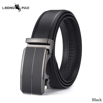 Cintura da Uomo Fibbia Automatica Vera Pelle Semplice Casual Business Versatile Cintura da Uomo