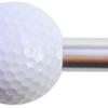 Trening golfowy Podwójna piłka z rurką Trener do układania równowagi Podwójna piłka Pomoc treningowa Narzędzie Akcesoria golfowe Mężczyźni Tata Mąż Prezent