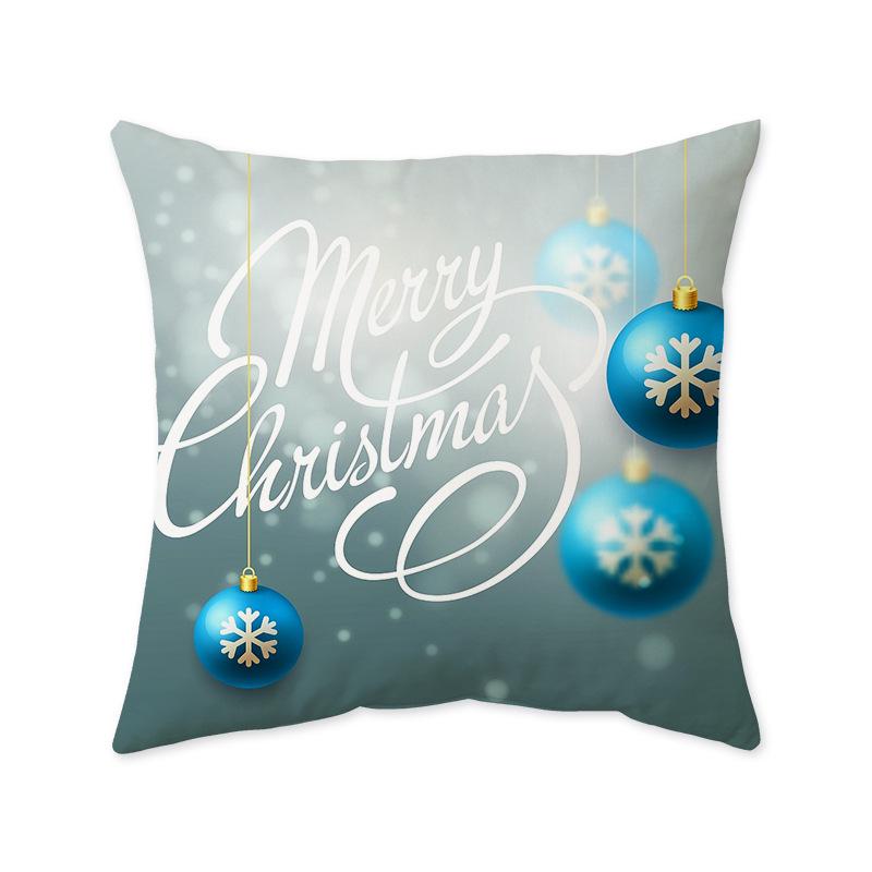 Christmas Festival Cushion Cover - Stylish Pillowcase for Bedroom, Living Room, or Sofa Decoration