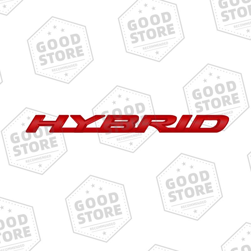 Metal Car Body HYBRID Badge 3D Rear Letter Emblem Trunk Sticker For Lexus RX350 NX200 RX450H RX450 ES300 IS300 LX470 LX570