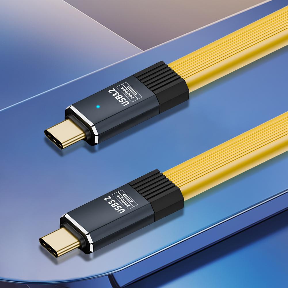 Type C To USB C Cable PD 100W Fast Charging 20Gbps Charger Wire Cord USB Type C Cable for iPhone 15 MacBook MateBook Samsung S21