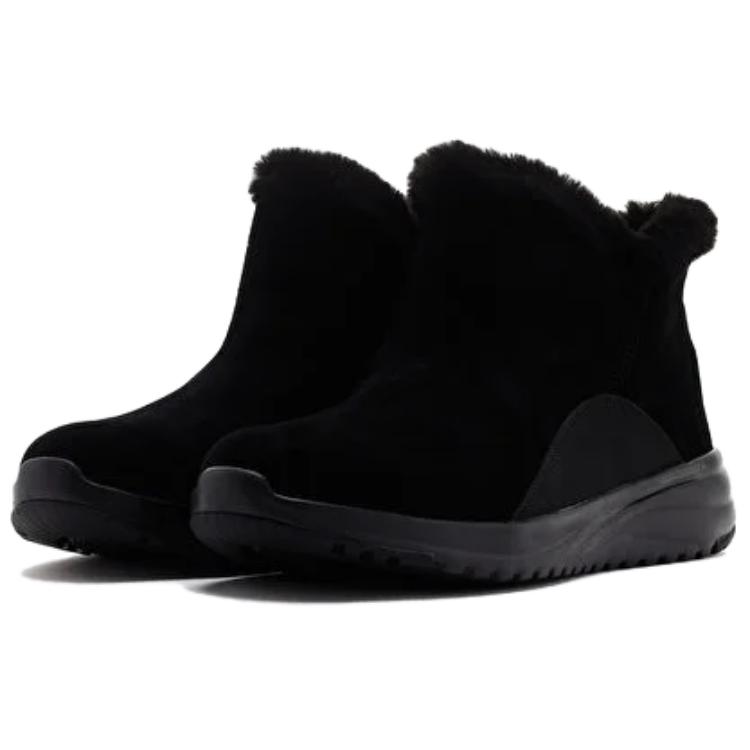 Skechers On-The-Go Warm Comfortable Versatile Short Snow Boots Women boots Black 144771C-BBK