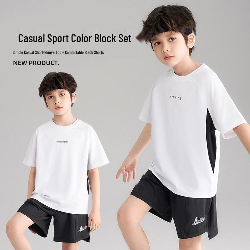 ABC KIDS Boys  Summer Mesh T-Shirt  Shorts Set 130