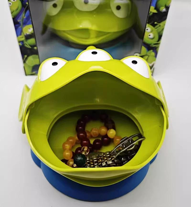 New Product Toy Alien Cute Storage Box Organizer Cartoon Little Character Collection Home Desktop Decoration Gift Box Birthday