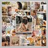 50 Exquisite French Romantic Landscape Sticker Sheets for Envelopes, Books, and Creative Paper Packaging
