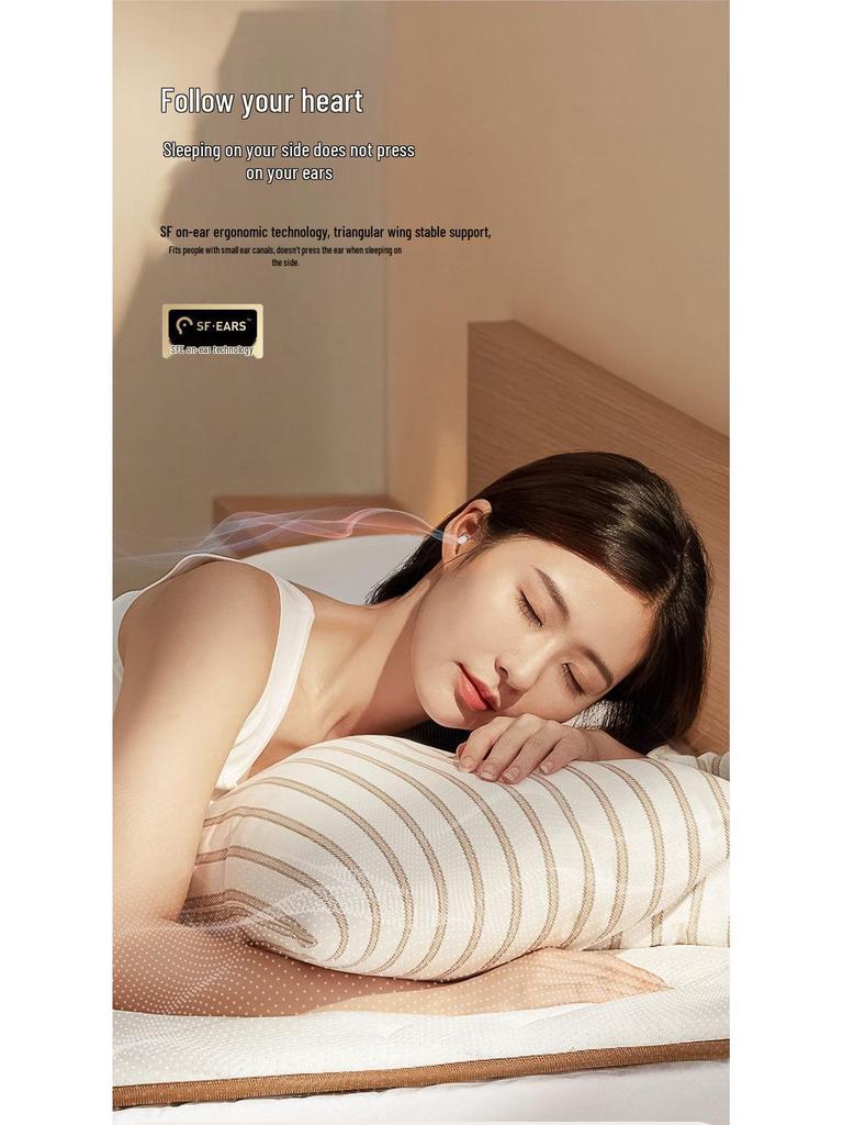 New Invisible Sleep Noise-Canceling TWS Bluetooth Earphones
