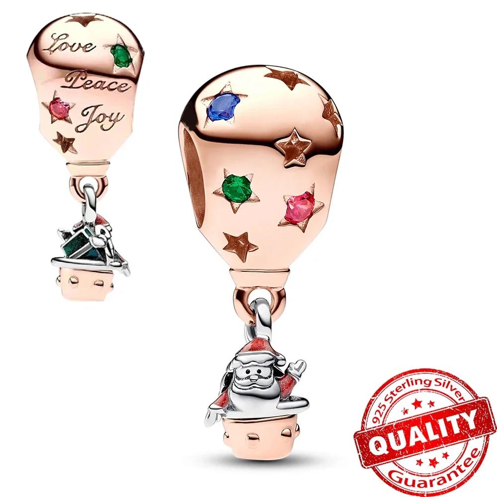 Original Copper Rose Gold Charms Snowflake Heart Fish Earrings Beads For Necklace Diy Bracelet Present Jewellery