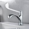 Rubinetto per Lavabo Ospedaliero Monoforo Freddo Manico Lungo Ottone Cromato Rubinetto per Lavabo Ospedaliero Rubinetto Ospedaliero Rubinetto Pubblico
