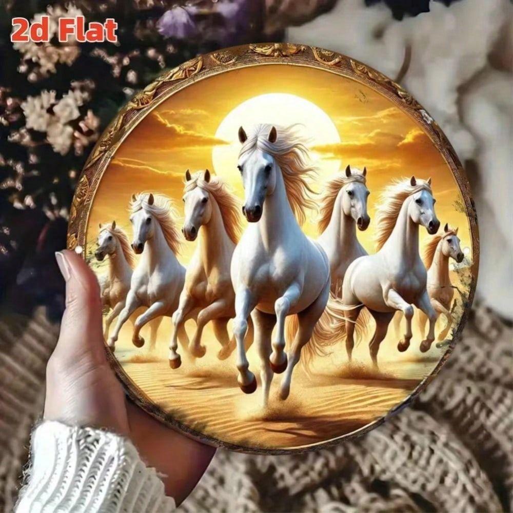 Vintage Metal Tin Sign Retro Wall Art Decor 20x20cm