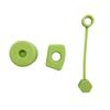 LMETJMA Silicone Spill Stopper Set For 30 40oz Tumbler Cups Included Round Cups Lid Spill Plug and Straw Cover Cap JT