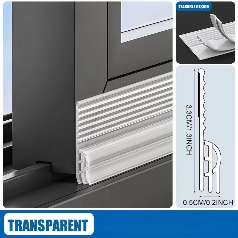 1PC 2/4m Door And Window Sealing Strip Door And Window Gap Stickers Soundproof Windshield Strip