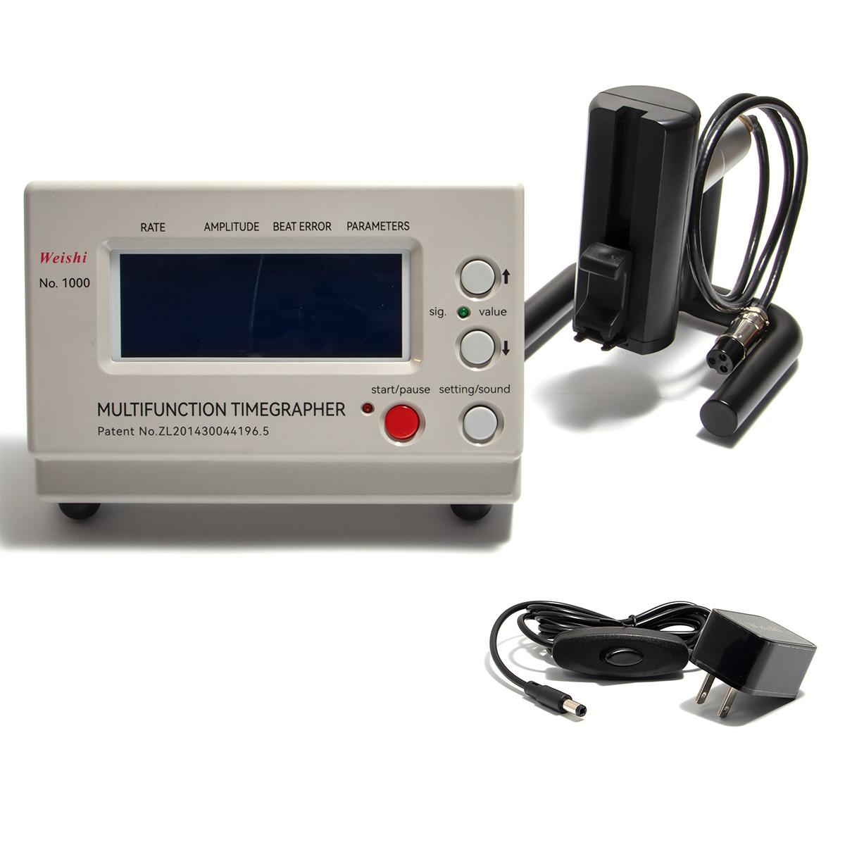 

WeiShi No.1000 Timegrapher Watch Testing Tool Watch Tester for Repairers Hobbyists Watch Test Repairing Tool Timing Test